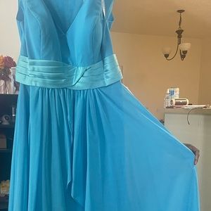 Turquoise formal dress